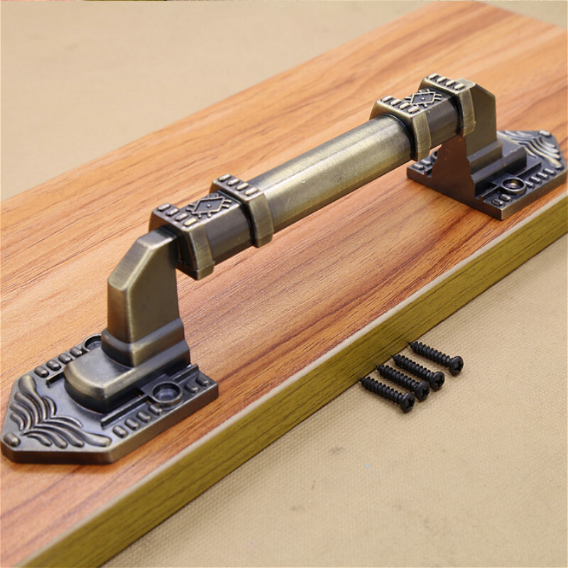 200mm Door Pull Handle Retro Drawer Knobs Cabinet Kitchen Wardrobe Cupboard