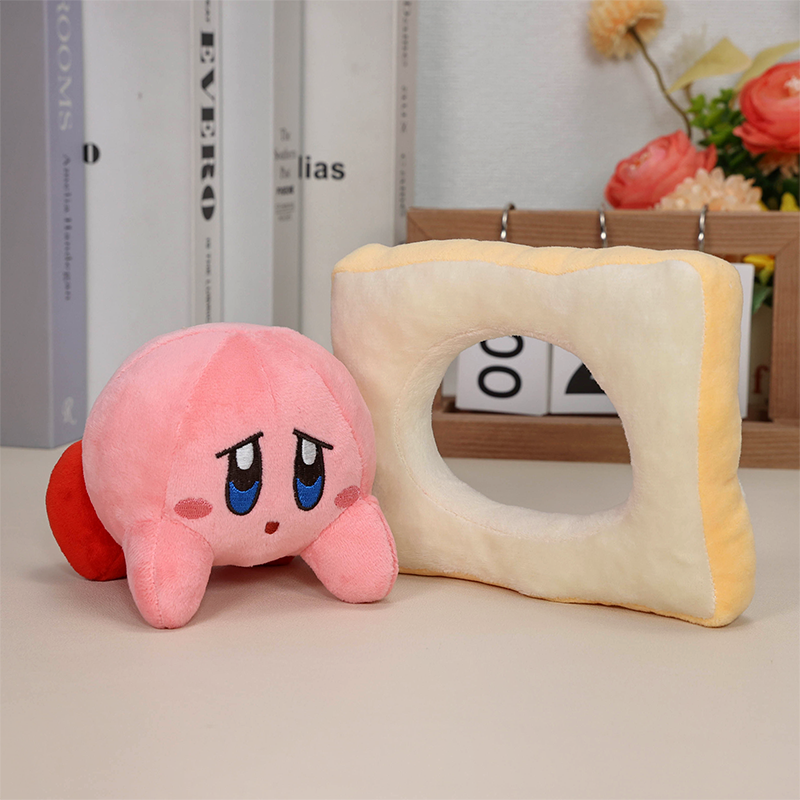 13cm Kirby Super Star Plush Toast Bread Kirby Cuddly Stuffed Toy Soft Doll