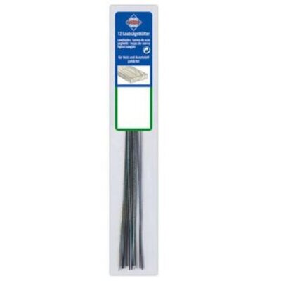 12 x Laubsägeblätter für Holz und Kunststoff Extra Stärke 0 Gehärtet 130 mm NEU