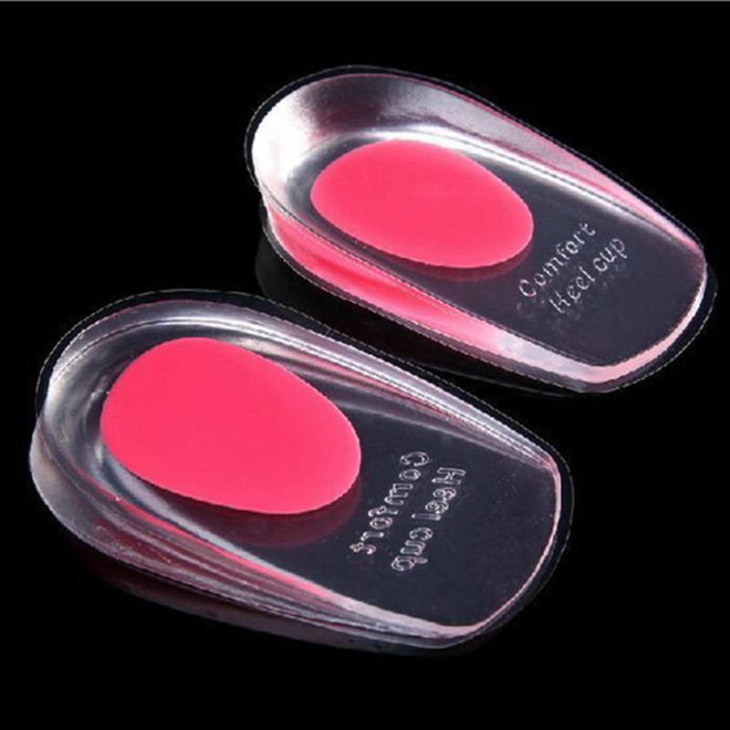 2 Solette Plantare Tallone Silicone Invisibile Alzatacco Altezza Scarpe Ross dfh