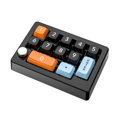 12 Key Macro Pad Handed Gaming Keyboard Ergonomic with 12 Programmable Macro