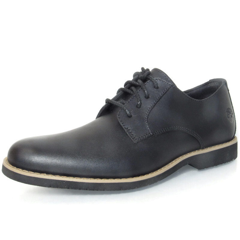 

ЧЕРНЫЕ КОЖАНЫЕ ОКСФОРДСКИЕ ОБУВЬ TIMBERLAND WOODHULL ИЗ ПЕНЫ С ПАМЯТЬЮ SZ 7, A1XSX, Черный