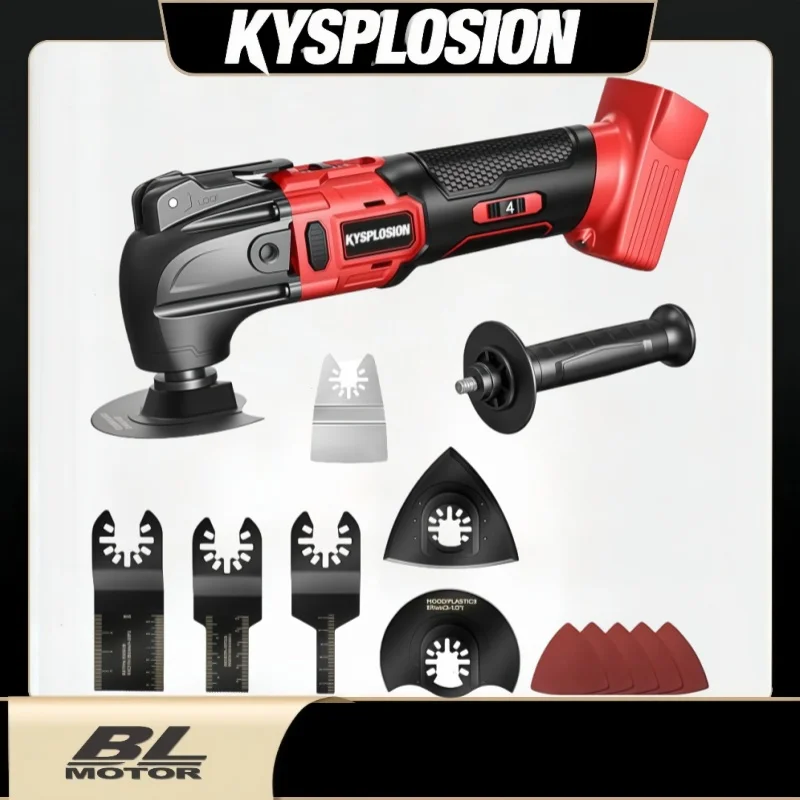 Cordless Oscillating Tool for Milwaukee 18V Battery 6 Variable Speed Oscillating