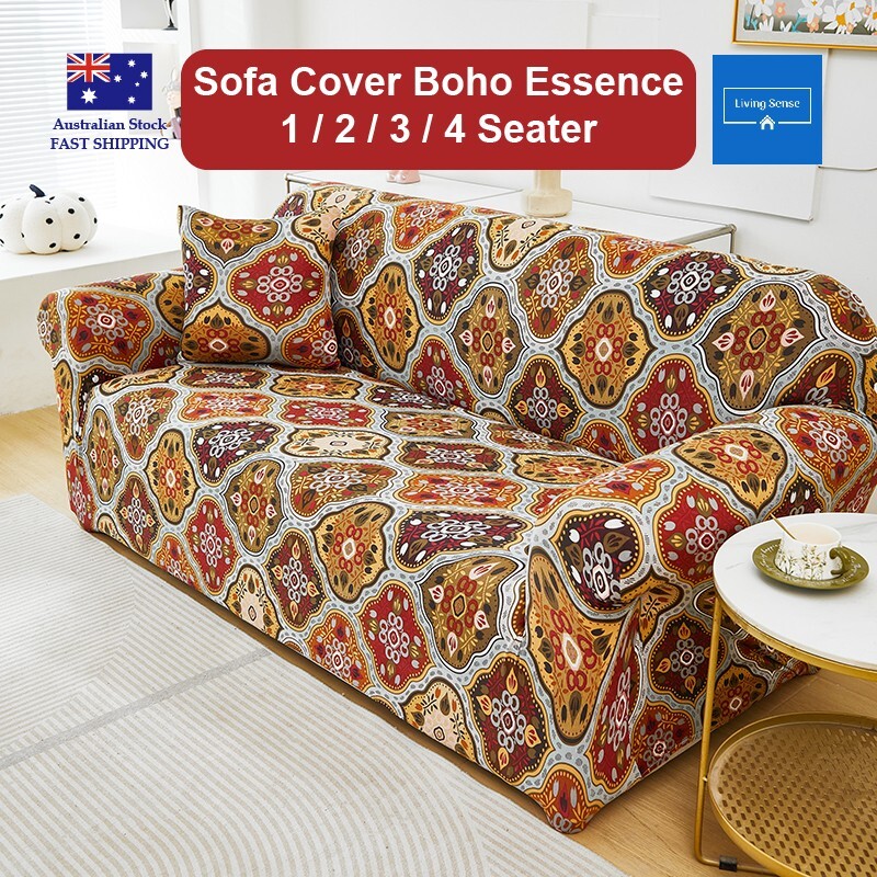 Sofa Cover Stretch Slipcover Protector Lounge Spandex Couch Removable Elastic - Picture 24 of 24