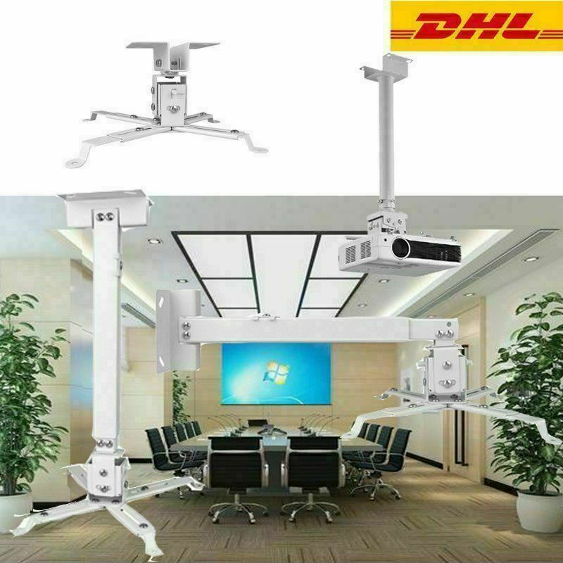 Deckenhalterung Projektor Beamer Wand Halter Universal 360° drehbar max. 25kg DE