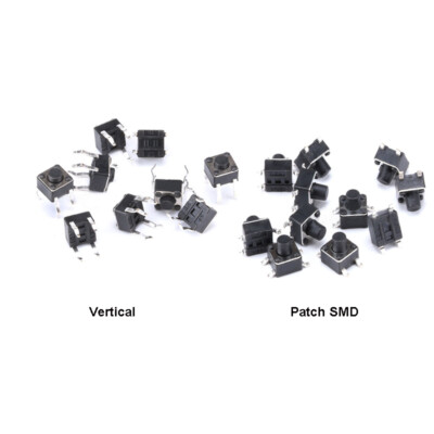 Miniature Touch Push Button Switch 4Pin Vertical/Patch SMD 4.5x4.5x3.8/5mm Micro
