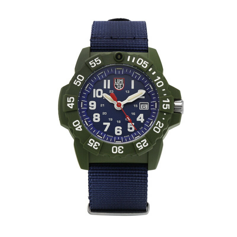 Pre-owned Luminox Original  Navy Seal Quartz Men's Watch Mariner Diver's 200m Made In Swiss