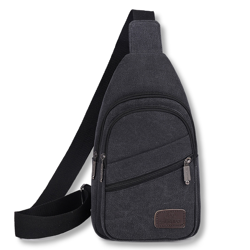 Mens Chest Sling Shoulder Crossbody Large Capacity Backpacks Sport Outdoor US