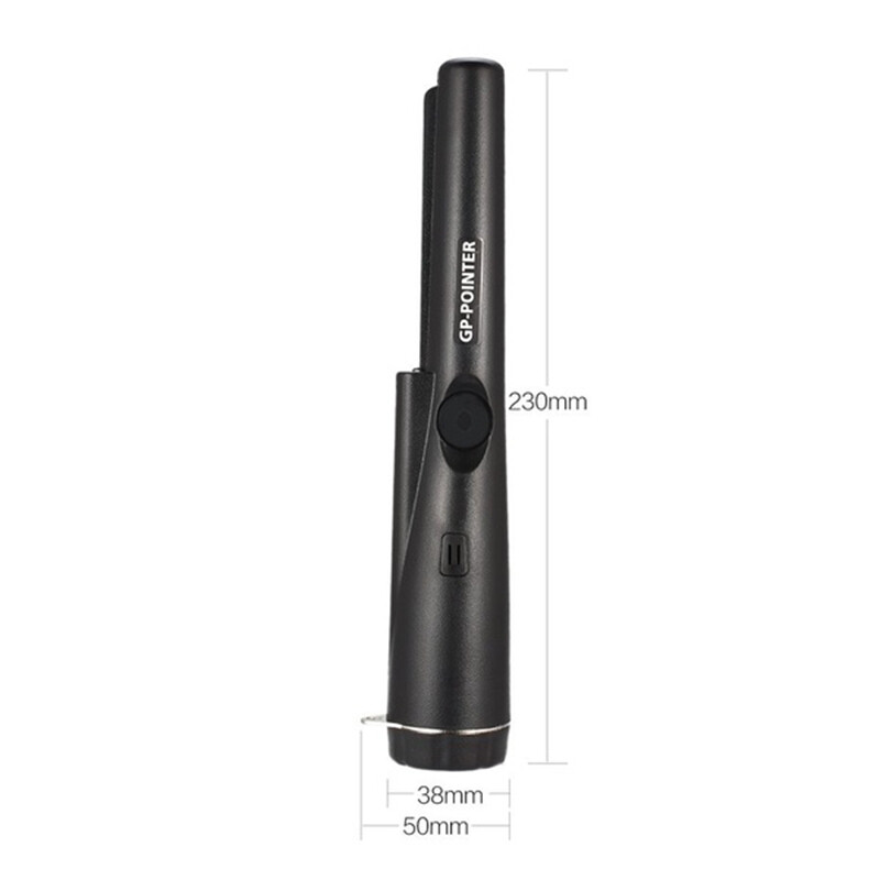 GP-Pointer Probe Metal Gold Detector Vibration Light Alarm Security Pin PoiN_d1