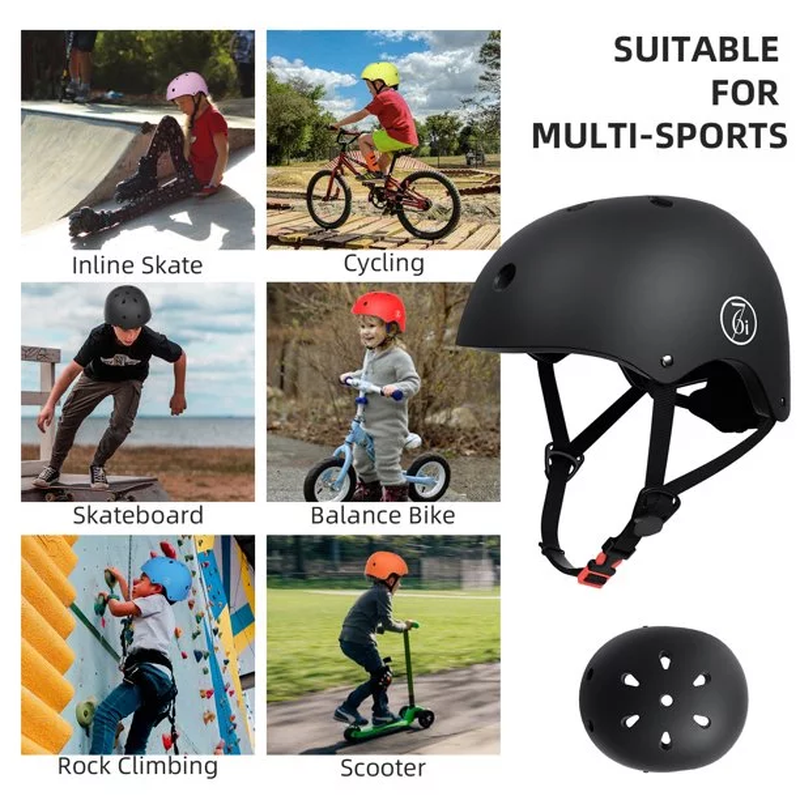Kids Bike Helmet, Toddler Bicycles Helmets for 1-8 Years Boys Girls, Adjustable