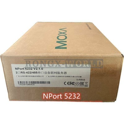Brand New MOXA NPort 5232 NPORT5232 serial server #D7