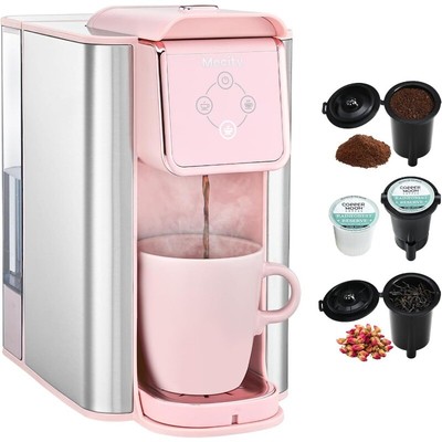Mecity Coffee Maker 3 in 1 Single Serve Coffee Machine,Removable Water Reservoir