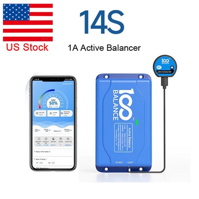 US - 1A 4S Smart Active Balancer Equalizer For LiFePo4/Li-ion/LTO Battery w/ BT