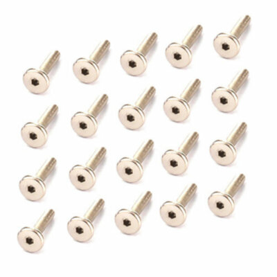 Original Thunder Tiger Screw 3x14 Metric Flat Head Silver PD1971 GTT