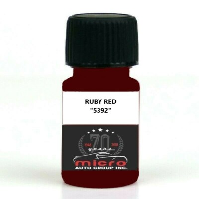 General Motors Ruby Red 5392 Touch up Paint with Brush 2 Oz SHIPS TODAY