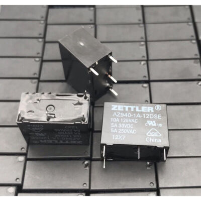 1PC ZETTLER AZ940-1A-12DSE Power Relay 12VDC 4Pin #T10*