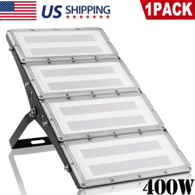 400W LED Flood Light Outdoor Module Spotlight Garden Yard Lamp Bright Warm White