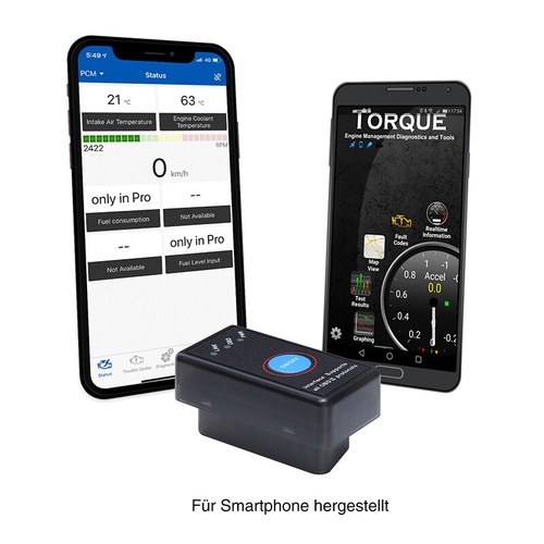 OBDII OBD2 Auto Bluetooth Scanner V1.5 Android ADAPTER Torque Diagnose Scan Tool