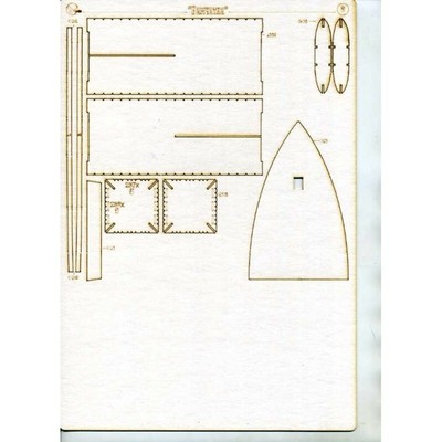Orel 220 Transport workshop ''Kamchatka''. Navy. Russia, 1904. Full set modeling