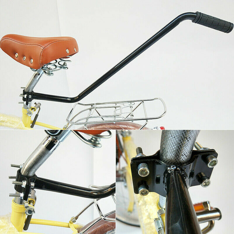 Parent Bike Training Push Handle Bar For Kids Child Bike