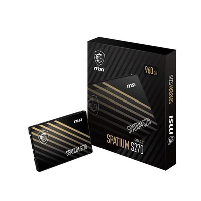 MSI SPATIUM S270 SATA 2.5 960GB internal solid state drive 2.5'' Serial ATA III 3