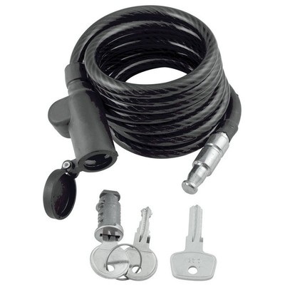 Dual Lock Cable Package bike rack hitch security 6040 Advantage Hitch Lock