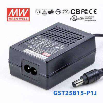 Mean Well GST25B15-P1JPower Supply 25W 15V