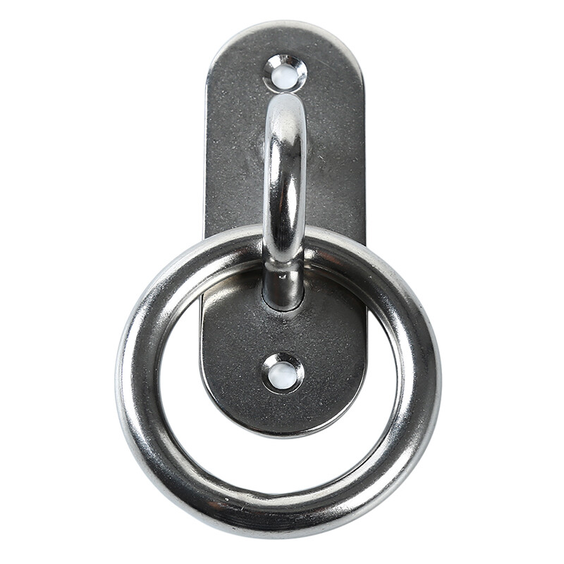 Stainless Steel Ceiling Fan Fixed Wall Mount Hook With Ring