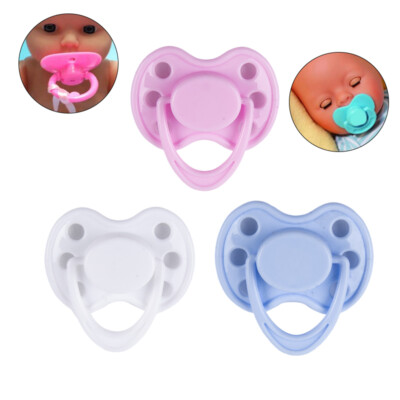 Magnetic Pacifiers for Baby Dolls Handmade DIY Nipples Dolls Accessories G_z8