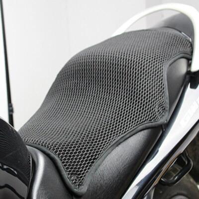 3D Cool Seat Cover Protector Insulation Cushion Black XL Size Motorcycle Scooter
