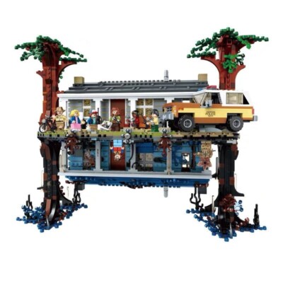 2499Pcs Stranger Things the Upside down Building Blocks Model Kit