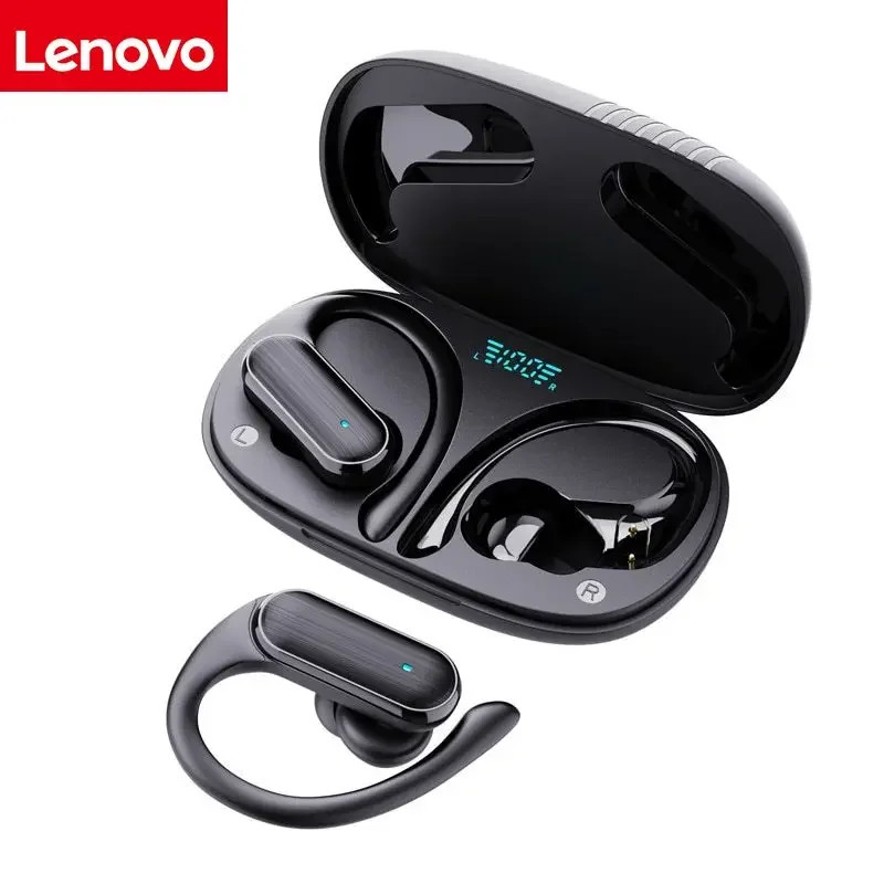 Auricolari Sportivi Lenovo Bluetooth 5.3 Cuffie Corsa Wireless Ganci TWS Touch