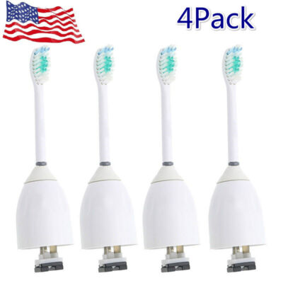 4 Pack Electric Toothbrush Heads Replacement for Sonicare Xtreme E-Series HX7001
