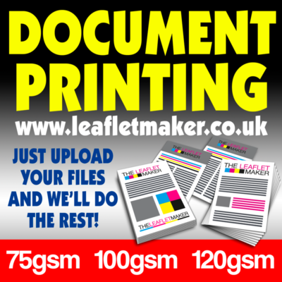 Document online printing services