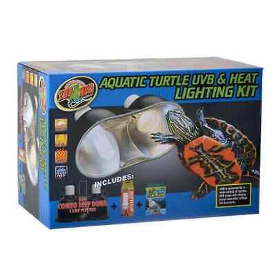 Zoo Med Aquatic Turtle UVB and Heat Lighting Kit LF-32 NEW