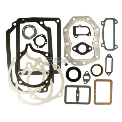 Stens Gasket Set Kit with Seals and Head Gasket Fits Kohler K341 16hp