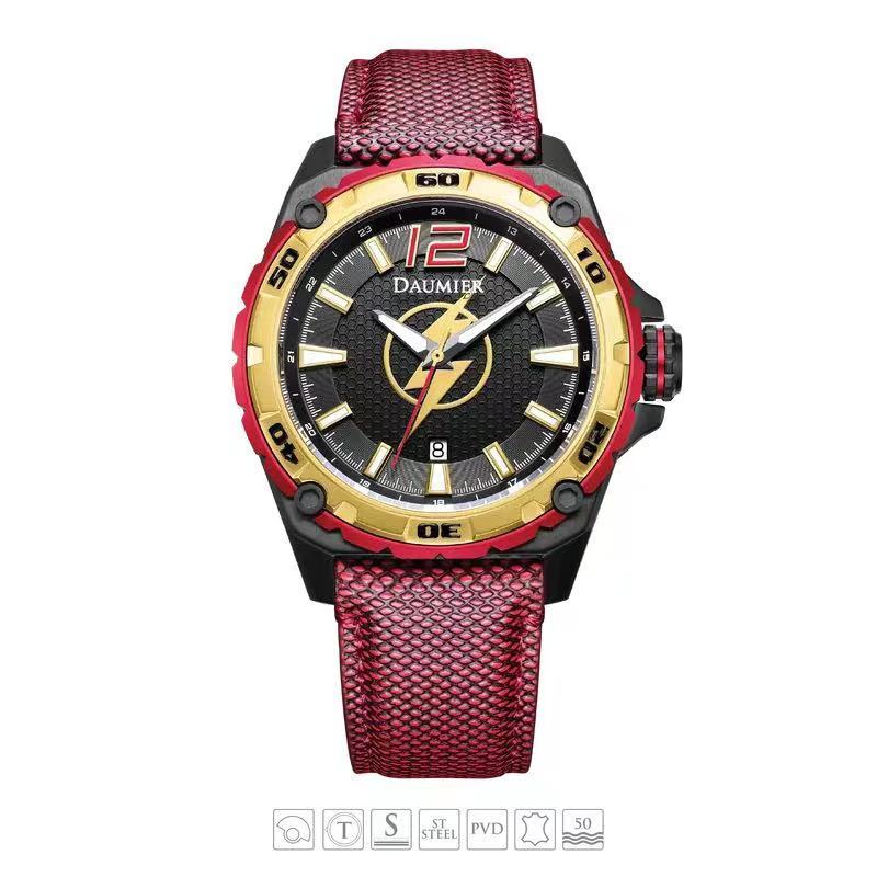 Pre-owned Justice Daumier  League The Flash Mutate Series Automatic Mechanical Watch
