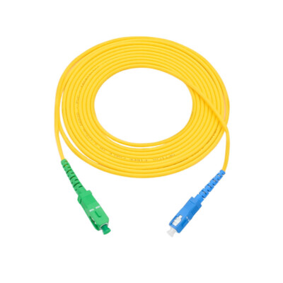 1~50m FC/SC/ST/LC UPC APC Simplex Single Mode PVC 3.0mm Fiber Optic Patch Cable