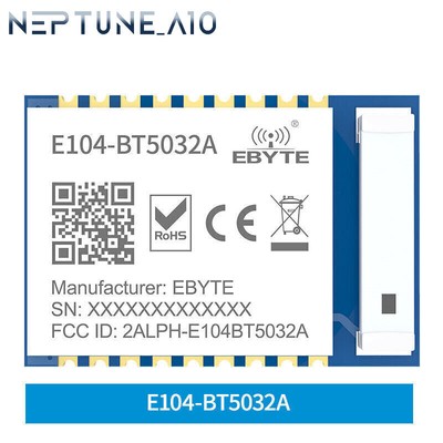 2.4GHz BLE5.0 IoT Bluetooth Module E104-BT5032A NRF52832 60m SMD BLE Module