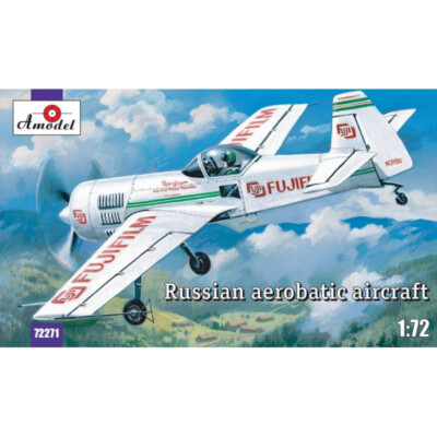 AMODEL 72271 Sukhoi Su-31 Russian aerobatic aircraft Scale 1/72 - Plastic model
