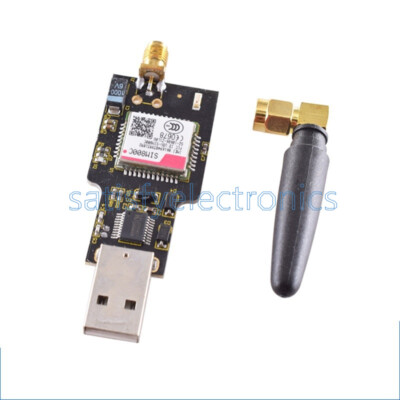 USB to GSM Module GSM GPRS SIM800C Module For Wireless Bluetooth Module Antenna