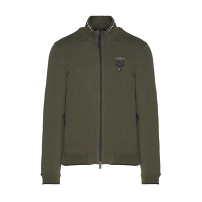 

Толстовка на молнии Man Aeronautica Militare FE1713 Green Pilot Frecce Tricolori