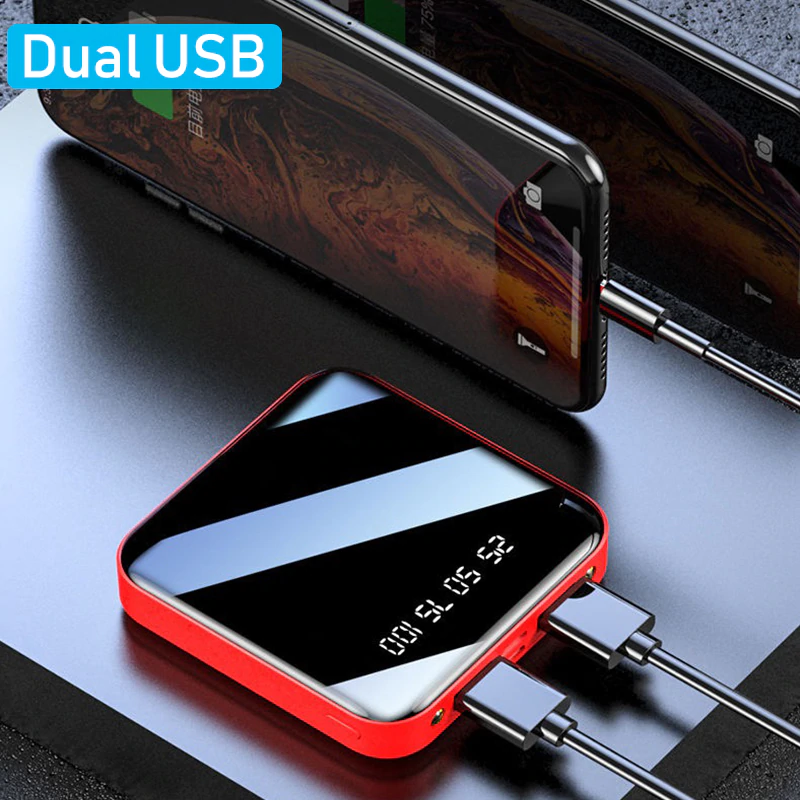 Mini Power Bank mah For Iphone X Xiaomi Mi Powerbank Pover Bank Charger Ebay