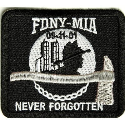 fdny-mia 09-11-01 never forgotten motorcycle biker vest, jacket