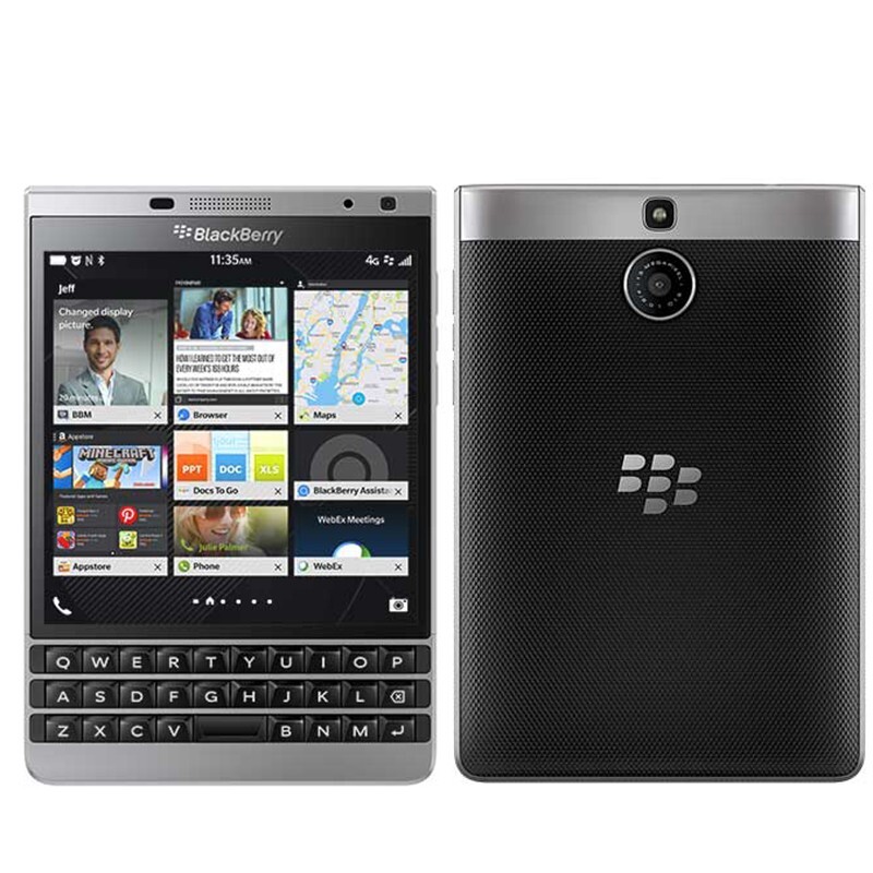 Unlocked BlackBerry Passport Silver Edition Q30 SQW100-4
