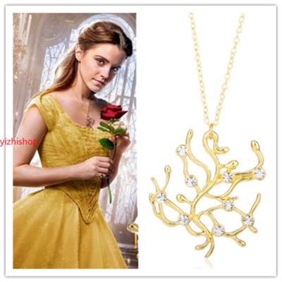 Beauty and beast necklace outlet