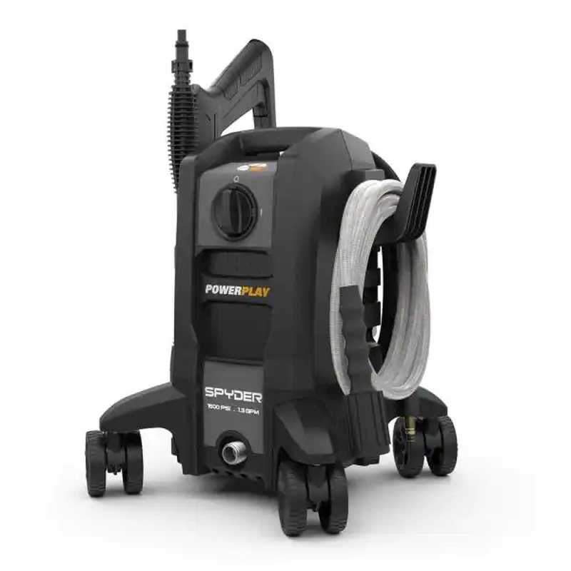 1500 PSI 1.3 GPM Electric Pressure Washer with 4 Wheels 35 ft. GFCI Power Cord