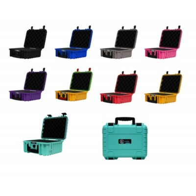STR8 Hard Shell Carrying Cases with Layer Pre Cut Grid Configuration Foam