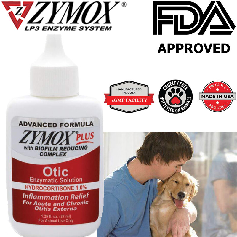 Zy-mox Plus Advanced Formula 1% Hydrocortisone Otic ...