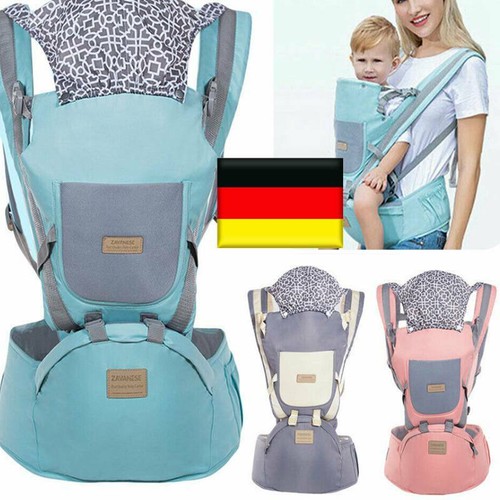 9 in 1 Ergonomische Babytrage Kindertrage Bauchtrage Rückentrage Baby Carrier